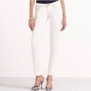 KATE SPADE Play Hooky Perry Street Jeans White EXCELLENT Condition